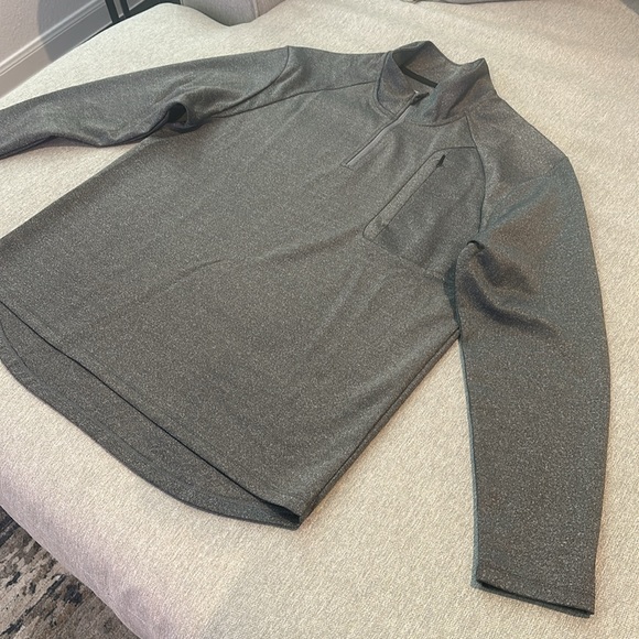 ASOS 4505 Grey Quarter-Zip Training Sweatshirt Size XXL - Picture 2 of 4